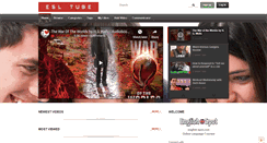 Desktop Screenshot of esltube.org